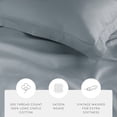thumbnail image 4 of Premium 300 TC Brushed Cotton Comforter & Duvet Cover Set, 4 of 10