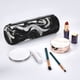 thumbnail image 2 of Easygdp Fluid Black White Paint Swirls para Estuche de Lápices Cilíndrico de Cuero con Cremallera, Organizador de Lápices de Cuero para Escuela, Oficina y Viajes, 2 of 6