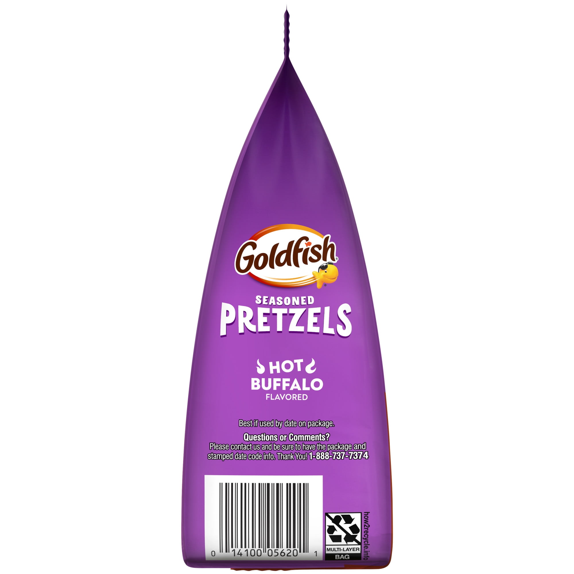 Goldfish Hot Buffalo Seasoned Pretzels, 8 Ounce Bag