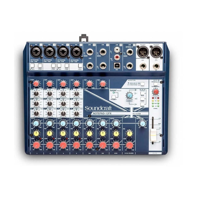 Mezcladora NOTEPAD-12FX SOUNDCRAFT