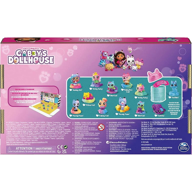 Gabby's Dollhouse Cat Toy Characters 12-Pack Mini Figures 43706