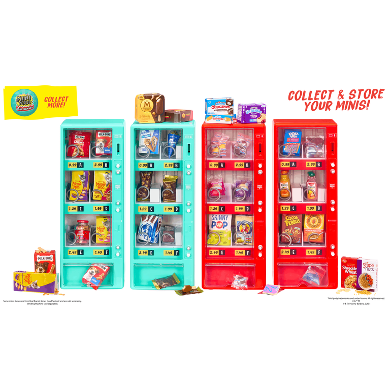 MGA's Miniverse Real Brands Vending Machine, One Machine Included
