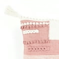 thumbnail image 3 of Lush Decor Naima Woven Decorative Pillow - Misty Rose - Single - 14 x 20, 3 of 8