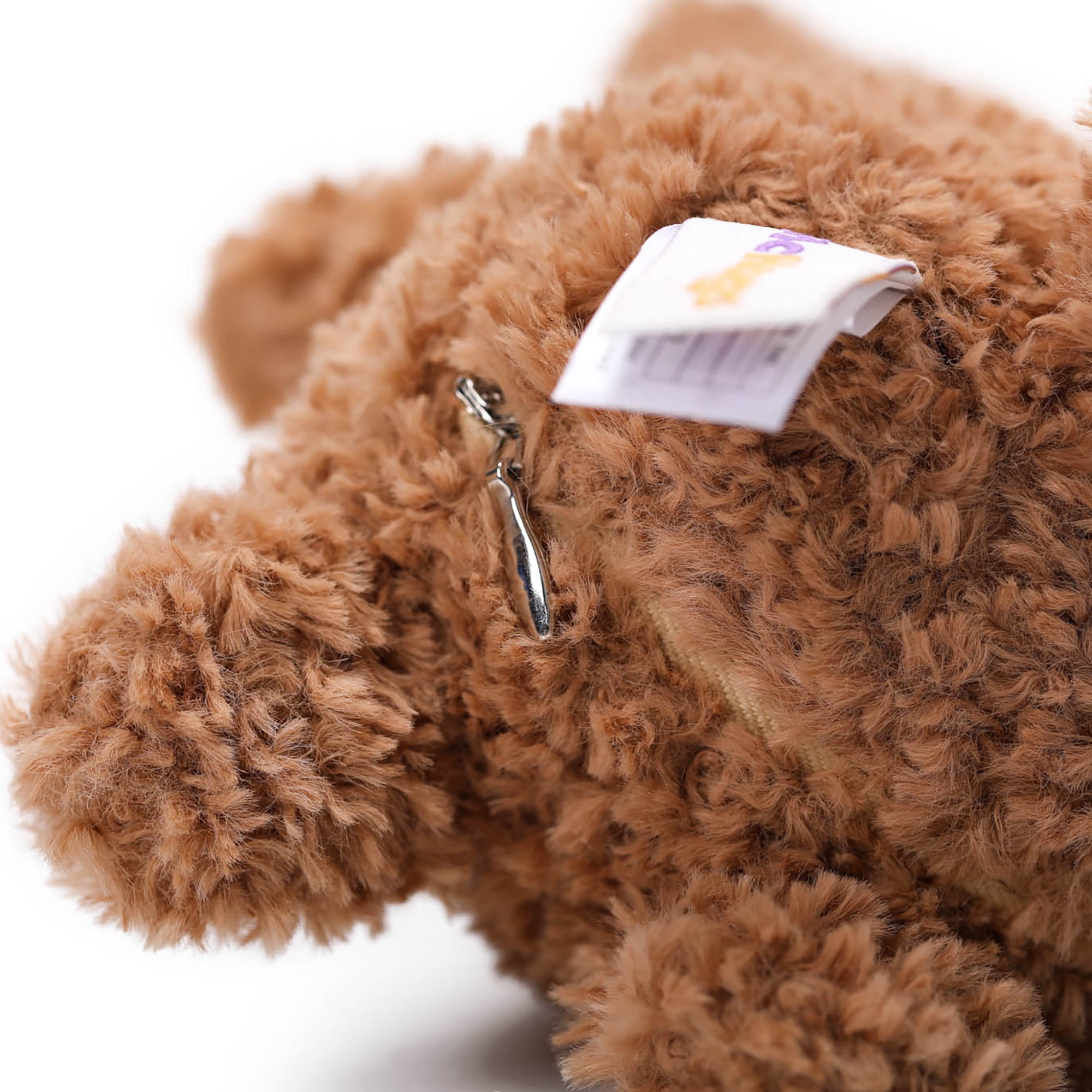 McHugs: Kindergarten Series - Swiss Roll Bear - 7" Brown Stuffed Animal Plush, Soft Weighted Cuddle Toy, Cozy Comfort Play Companion, Baby-Toddler-Kid
