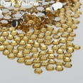 thumbnail image 3 of OPOLSKI 2000Pcs Flat Back Resin Rhinestones 2/3/4/5mm DIY Phone Case Nail Decals Dark Yellow, 3 of 8