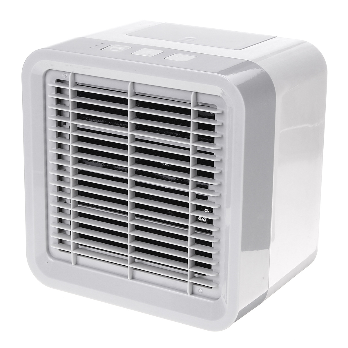 Portable Air Cooler LAZCOZY Personal Mini Air Conditioner with 3 Cooling Speeds and 7 Colors Night Light Desktop Evaporative Cooler Portable USB Mini Humidifier for Office or Home