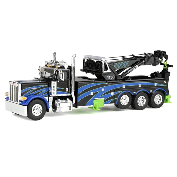First Gear DCP 1/64 Peterbilt 389 Day Cab Truck with Miller Century 1150 Rotator Wrecker 60-2248