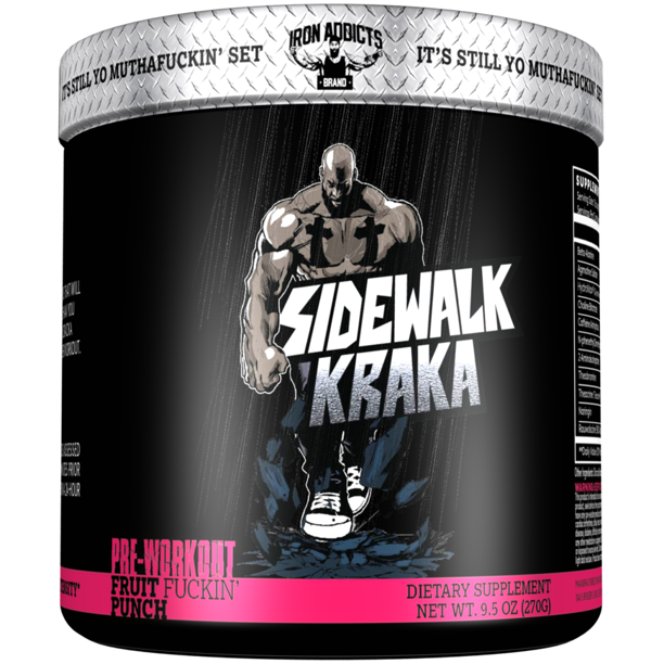 Iron Addicts Sidewalk Kraka Pre Workout Fruit Punch 30 Servings Walmart Com Iron Addicts Sidewalk Kraka Pre Workout Fruit Punch 30 Servings Walmart Com