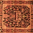 thumbnail image 1 of Ahgly Company Indoor Square Persian Orange Traditional Area Rugs, 3' Square, 1 of 1