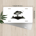 thumbnail image 2 of 1 Pcs 2D Flat License Plate Covers & Frames, African Savannah For Decorative Front, Waterproof For Decoration Aluminum License Plate Covers & Frames Cover For Men Women, 12" X 6", 2 of 6