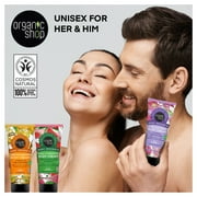 Organic Shop Jojoba Oil, Lotus & Rose Extract, Ultra Softening & Hydrating Body Cream, 100% Vegan & Organic, Daily Moisturizer, Body, Face & Hand Natural Lotion, Intensive Care Hydration. Pack 2