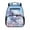 Blue Elephant Floral, variant on Galaxy Planet Axolotl Kids Backpack for Girls Elementary School Lightweight Bookbag with Side Pocket Casual Daypack for Preschool Camping Travel