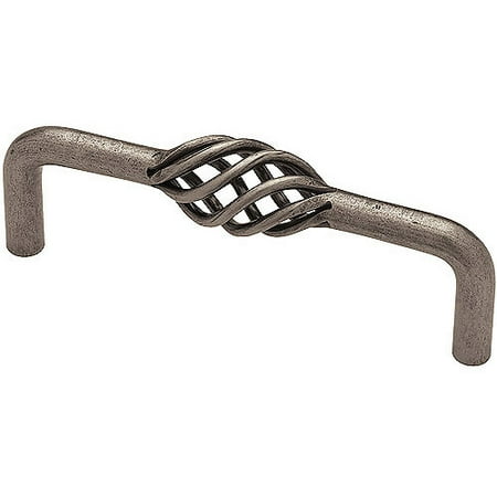 Cabinet Pewter Handles - Liberty 96mm Birdcage Wire Pull, Available in Multiple Colors