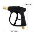 thumbnail image 5 of 1/4" High Pressure Washer Gun 4000 PSI Car Wash Foam Spray Short Wand with 5 Nozzle, 5 of 12