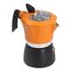 thumbnail image 1 of Moka Estufa Cafetera, Cafetera Octagonal Clásico Estilo Italiano Portátil Naranja Negro Para Oficina Para Hogar Para Novato ANGGREK Otros, 1 of 8
