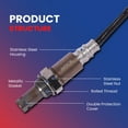 thumbnail image 4 of MOCA AUTOPARTS 234-4921 Downstream Oxygen Sensor Fit for 2014-2019 Toyota Corolla 1.8L, 4 of 10