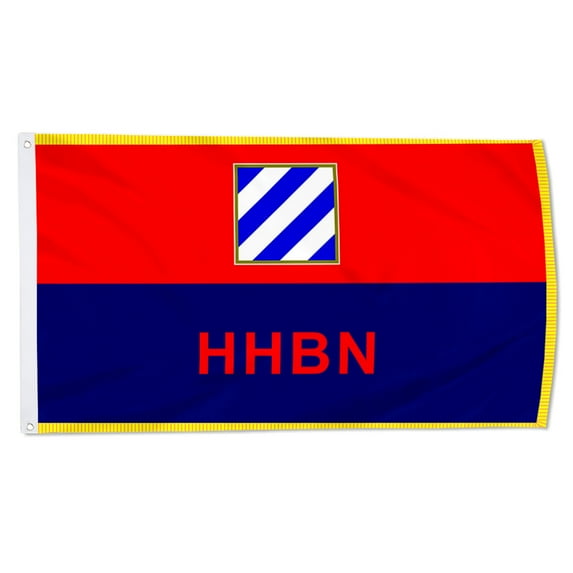 Cayyon Headquarters & Headquarters Battalion Gladiator Flag 3x5Feet Military Banner with 2 Brass Grommets