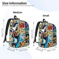 thumbnail image 4 of Dra_gon Ball Backpack Canvas Casual Lightweight Backpack Fashion Travel Backpack Laptop Backpack 17.7 Inch And15.7inch, 4 of 7