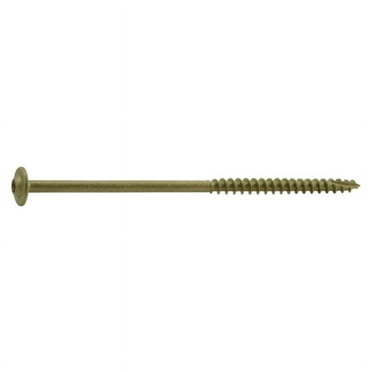 5/16 x 6" Star Drive Tan Lag Saberdrive Screws 10 lb. Box (179 pcs.)