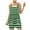 Green, variant on Kmdttou 2025 New Fashion Women's Solid Color Stylish Pocket Strap Romper Comfortable Casual Wide Leg Romper Shorts with Pockets Clothes on Clearance!