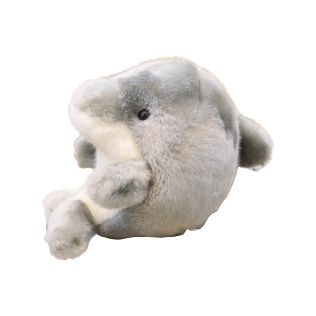 XFGOU Poupée en Peluche Jouets et Loisirs Jouets Rond Rolly Animal en Peluche Lapin Dragon Mignon Panda Poupée Pingouin Jouet en Peluche Hamster Poupée Poupées & Accessoires