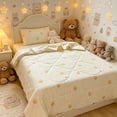 thumbnail image 4 of RBCKVXZ Cute Printed Lightweight Quilt, 59"x79" Soft Breathable All Season Reversible Bed Blanket for Bedroom Dorm Home Bedding Decor, 4 of 7