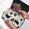 thumbnail image 6 of Sikiie Rottweiler Print Flip Double-layer Pencil Case, All-purpose Stationery Bag for Study and Office, Zipper Design, Unisex, 6 of 7