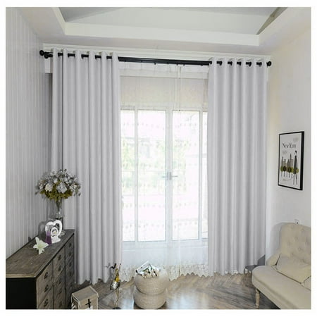 Window Curtain 2 Panel 35 X 84 Inch Window Blinds Polyester