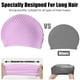 thumbnail image 4 of Gorro de baño para mujer | Gorro de baño | Gorro de baño | Gorro de baño para pelo largo | Gorro de natación | látex Adepaton 221398-1, 4 of 9