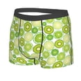 thumbnail image 2 of Wukai Kiwi Lemon Print Men’s Underwear Breathable Boxer Briefs,&nbsp;Moisture Wicking & Breathable-XX-Large, 2 of 7