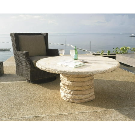 Padma S Plantation Outdoor Stone Stack Table Top 48 Inch Round Padma S Plantation Outdoor Stone Stack Table Top 48 Inch Round Com