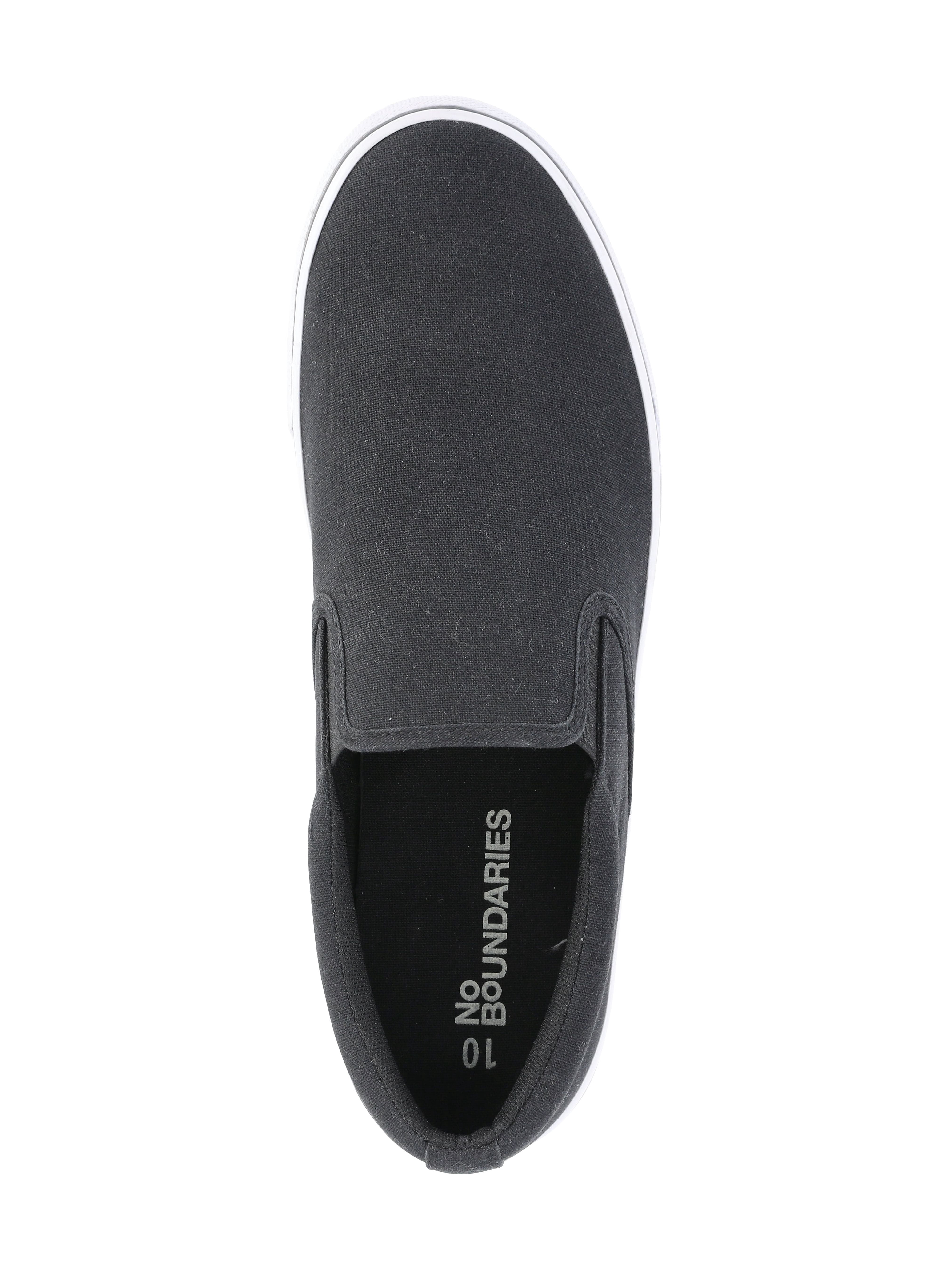 No Boundaries Men's Clinton Slip On Casual Sneakers
