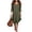 Army Green, variant on Semi Formal Dresses for Women Party Round Neck Fashionable Casual Loose Comfortable Summer Army Green S