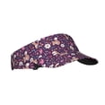 thumbnail image 2 of Xecao Cute Squirrel Floral for Adult Sun Cap offers versatile sun protection with adjustable Velcro for a secure fit., 2 of 8