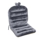 thumbnail image 2 of Cojín de felpa para silla, cómodo, cálido, transpirable, suave, para oficina y hogar. Gris, 2 of 7