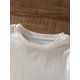 thumbnail image 3 of Women'S Casual Crew Neck T-Shirt with "MON CHERI" Graphic Print, Polyester 95% Spandex 5% Knit Fabric, Short Sleeve Top for All Seasons, Regular Length - 180gsm, 3 of 7