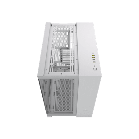 CORSAIR - 6500X ATX Mid-Tower Dual Chamber Case - White