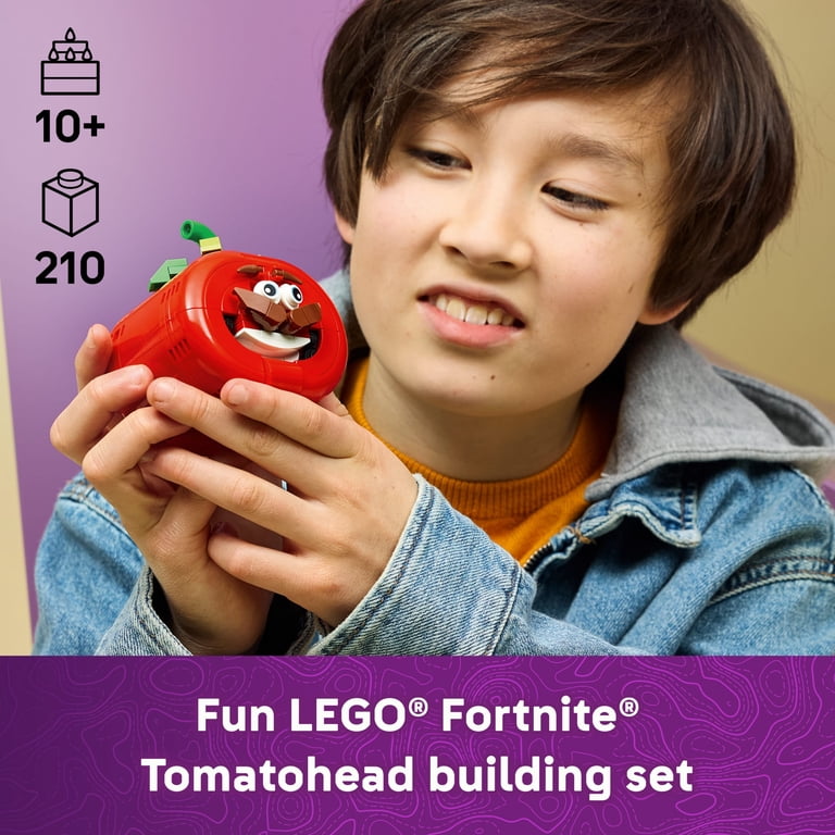 LEGO Fortnite Tomatohead Building Toy, Multicolor, Big Plastic