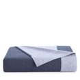 thumbnail image 3 of Riley Home Ensemble de Draps en Flanelle, Bleu Marine, Grand Lit, 3 of 4