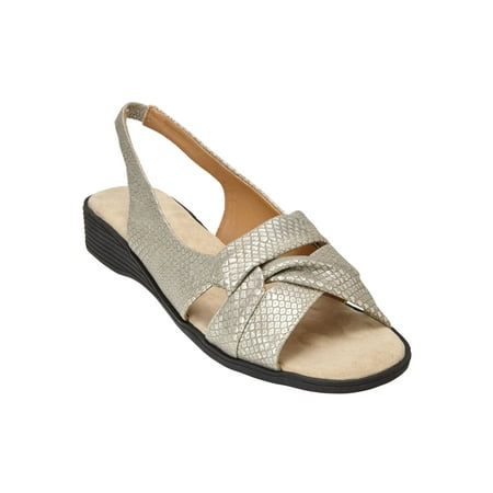 

Comfortview Women s Wide Width The Pearl Sandal Sandal