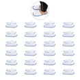 thumbnail image 2 of Aloha 24 Pairs Disposable Slippers Non-slip Slippers Comfortable Thickened Slippers For Hotel (White and Blue), 2 of 7