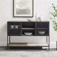 thumbnail image 4 of Sona 48" Industriel 2-Mesh Métal Portes Buffet en Gris Lavable, 4 of 8