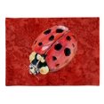 thumbnail image 1 of ""Caroline'S Treasures 8870Plmt Lady Bug Sobre Mantel Individual De Tela Rojo Intenso Multicolor"", 1 of 1