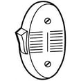 thumbnail image 2 of Leviton 5410-I Appliance Switch, Feed Thru Switch Rocker; Single Pole, Single Throw; 3A-125V AC, Ivory, 2 of 3