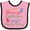 Pink and Black, variant on Inktastic Lawyer Like Mommy Boys or Girls Baby Bib