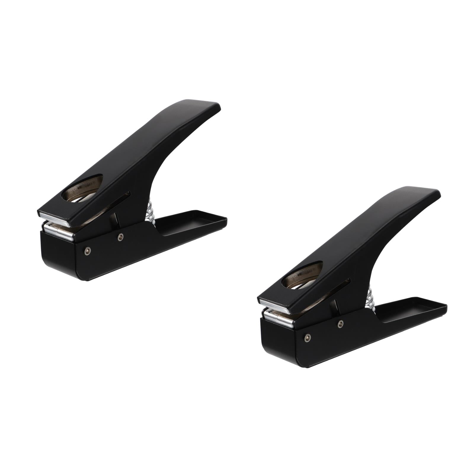 OUNONA 2pcs Guitar Cutter Punch DIY Ukulele Making Tool Portable Iron Hole Punch
