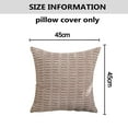thumbnail image 2 of Throw Pillow Covers Plush 45x45cm Corn kernel Pattern Square Soft Cushion Covers, 2 of 5