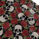 thumbnail image 3 of Balery Red Rose Skull Gorra de béisbol de tamaño ajustable para correr, entrenar y actividades al aire libre. Gorra de papá para todas las estaciones., 3 of 6