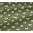 thumbnail image 5 of oneOone Viscose Jersey Fabric Rabbit Block Printed Fabric 1 Yard 60 Inch Wide, 5 of 5