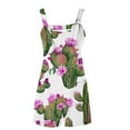 thumbnail image 5 of Taylonsss Clearance Women's Summer Comfortable Casual Suspender Printing Shorts Pocket Jumpsuit Shorts, 5 of 5